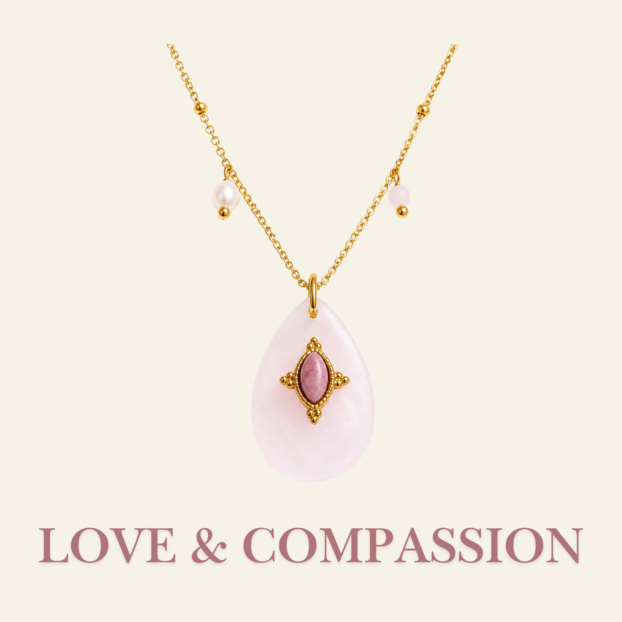 Rose Quartz Necklace