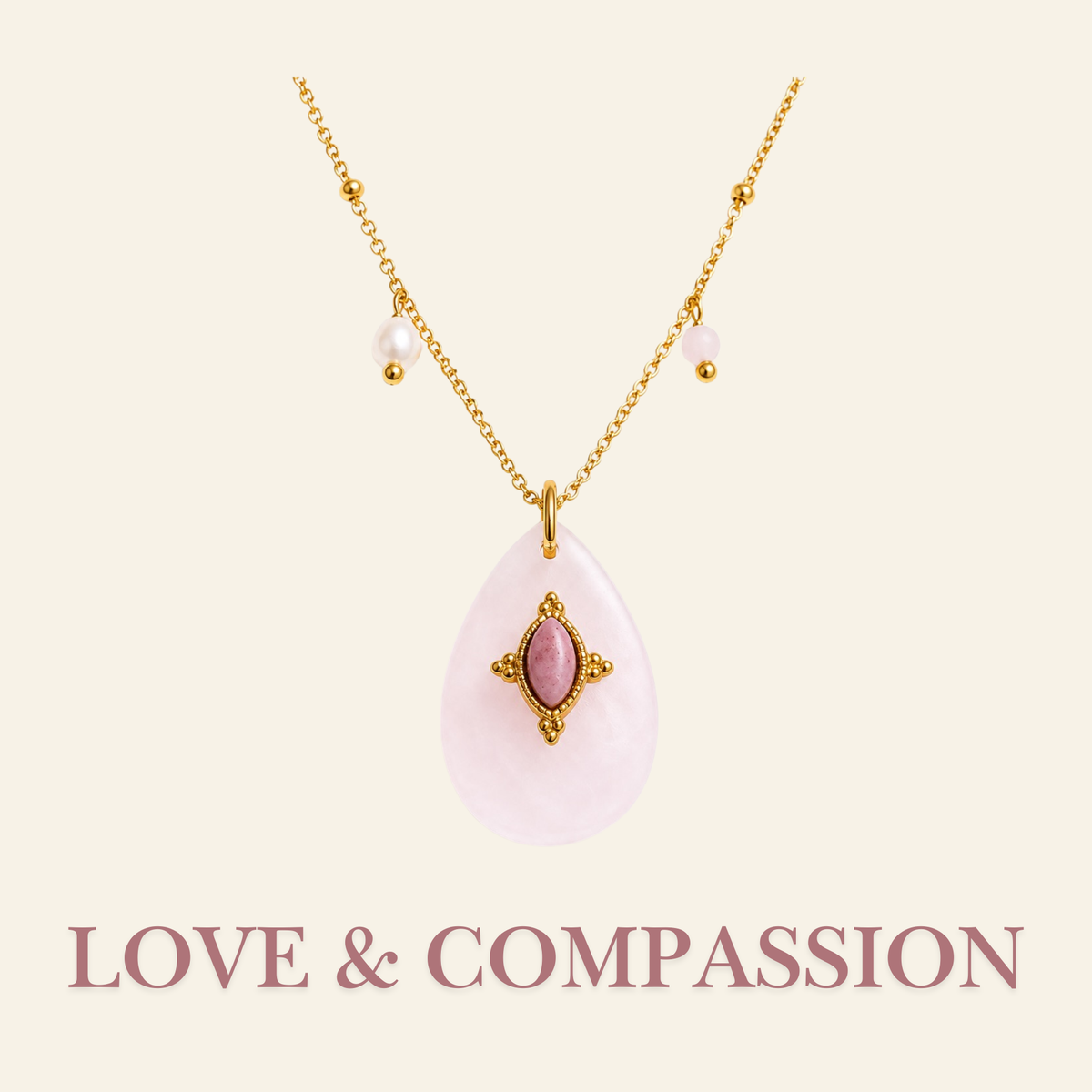 Rose Quartz Necklace