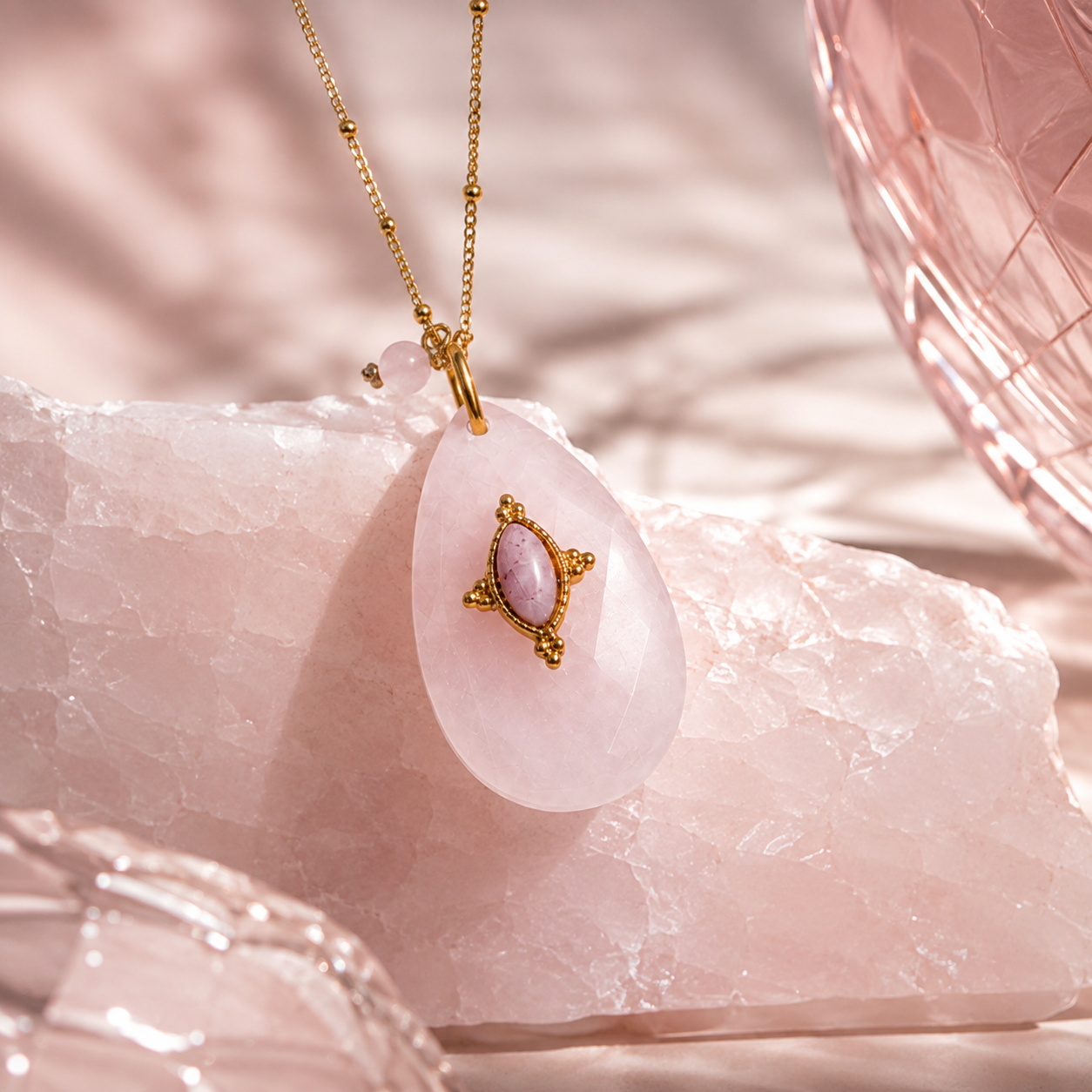 Rose Quartz Necklace