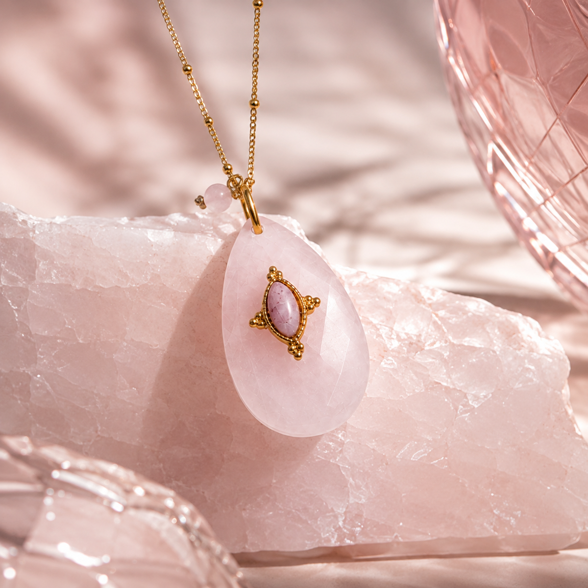 Rose Quartz Necklace